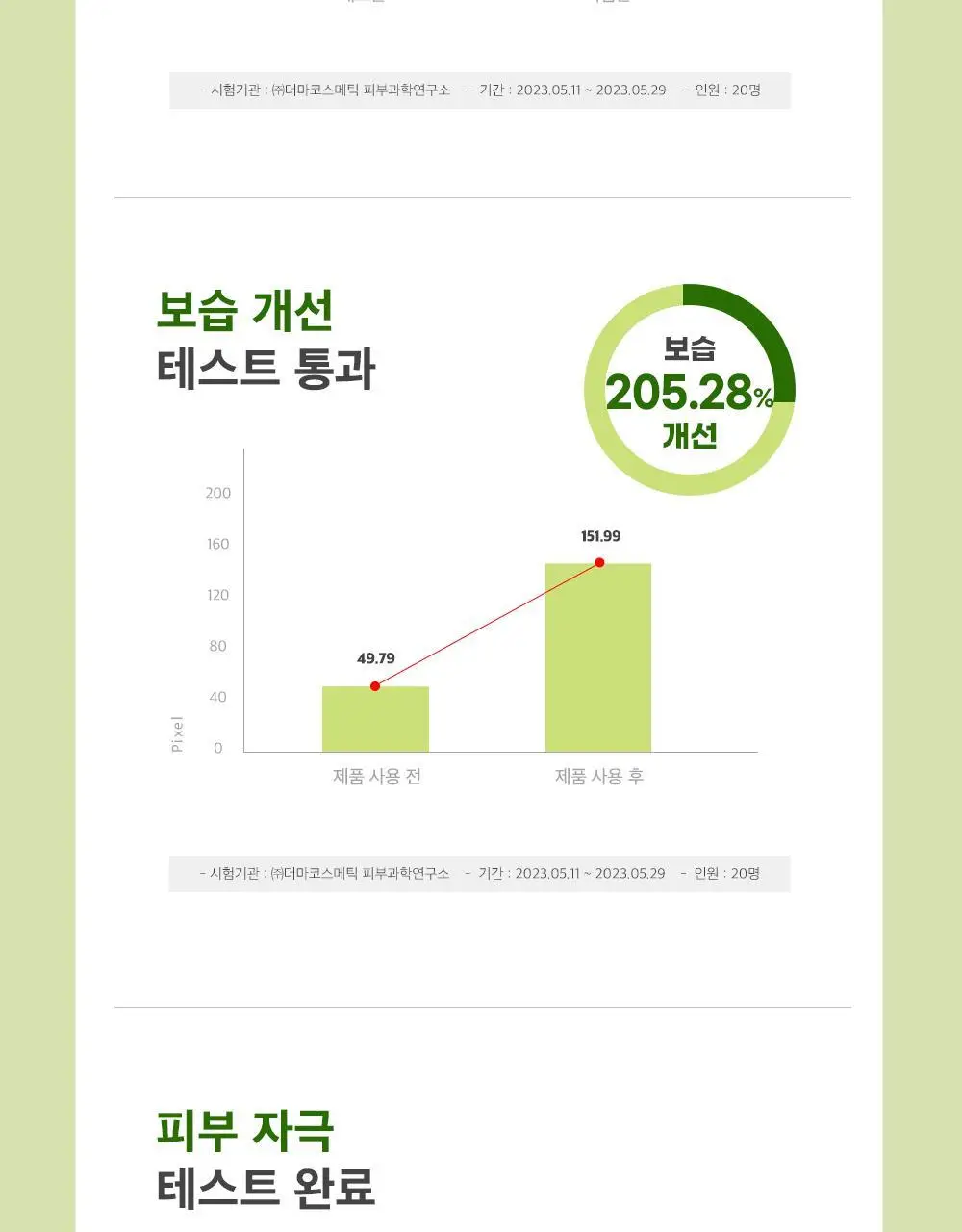 [대나무 비건시트/진정쿨링] 프리메이 그린 하트리프 앰플 마스크 10매 상세페이지 7